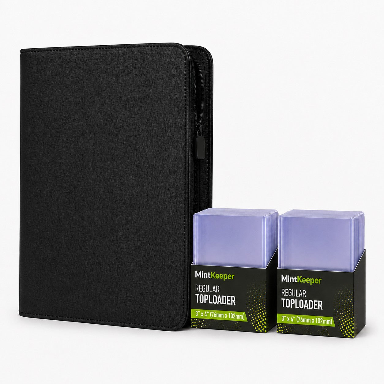 252-Pocket Toploader Binder Album + 50 3"×4" Toploaders
