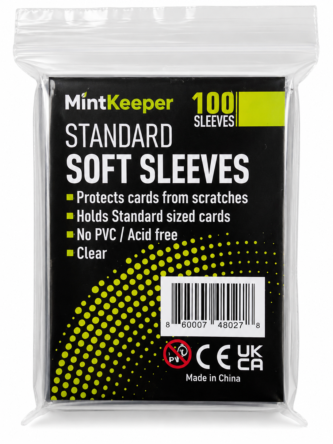 Standard Penny Trading Card Sleeves – Clear, 600 Pack