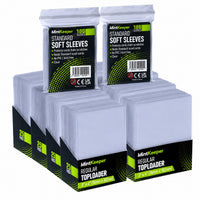 200 Top Loaders & 200 Penny Sleeves Card Protection Bundle
