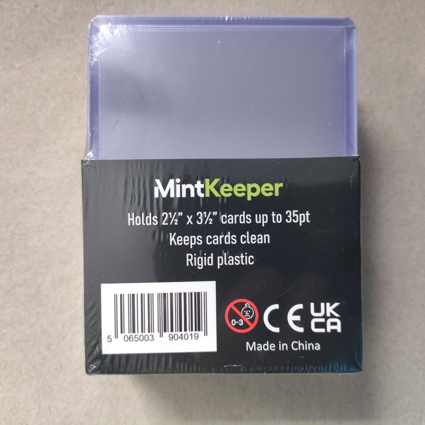 3" x 4" Clear Toploaders & Penny Sleeves Card Protectors
