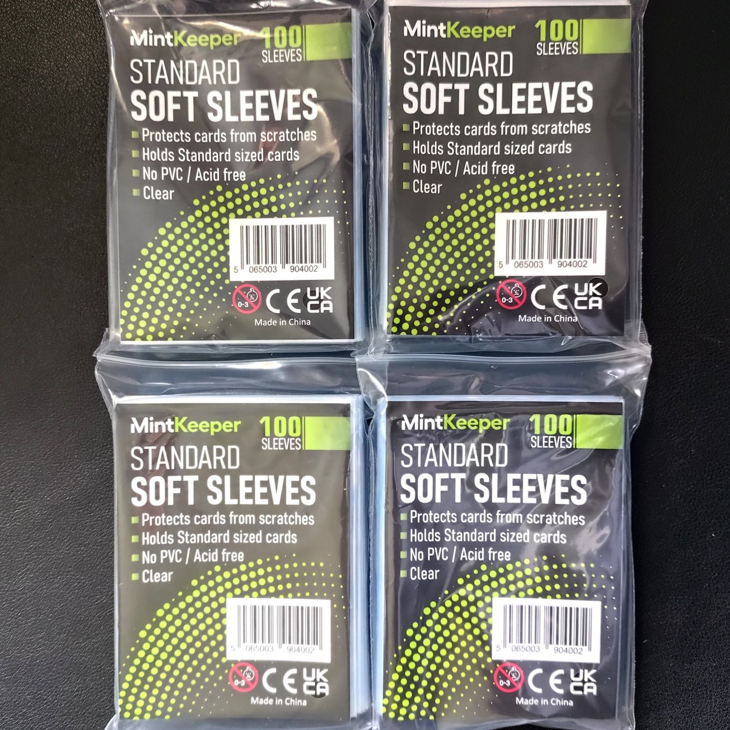 400 Clear Soft Penny Sleeves Trading Card Protectors