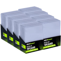 200 Rigid 3" x 4" Trading Card Top Loaders – 35pt UV Tint