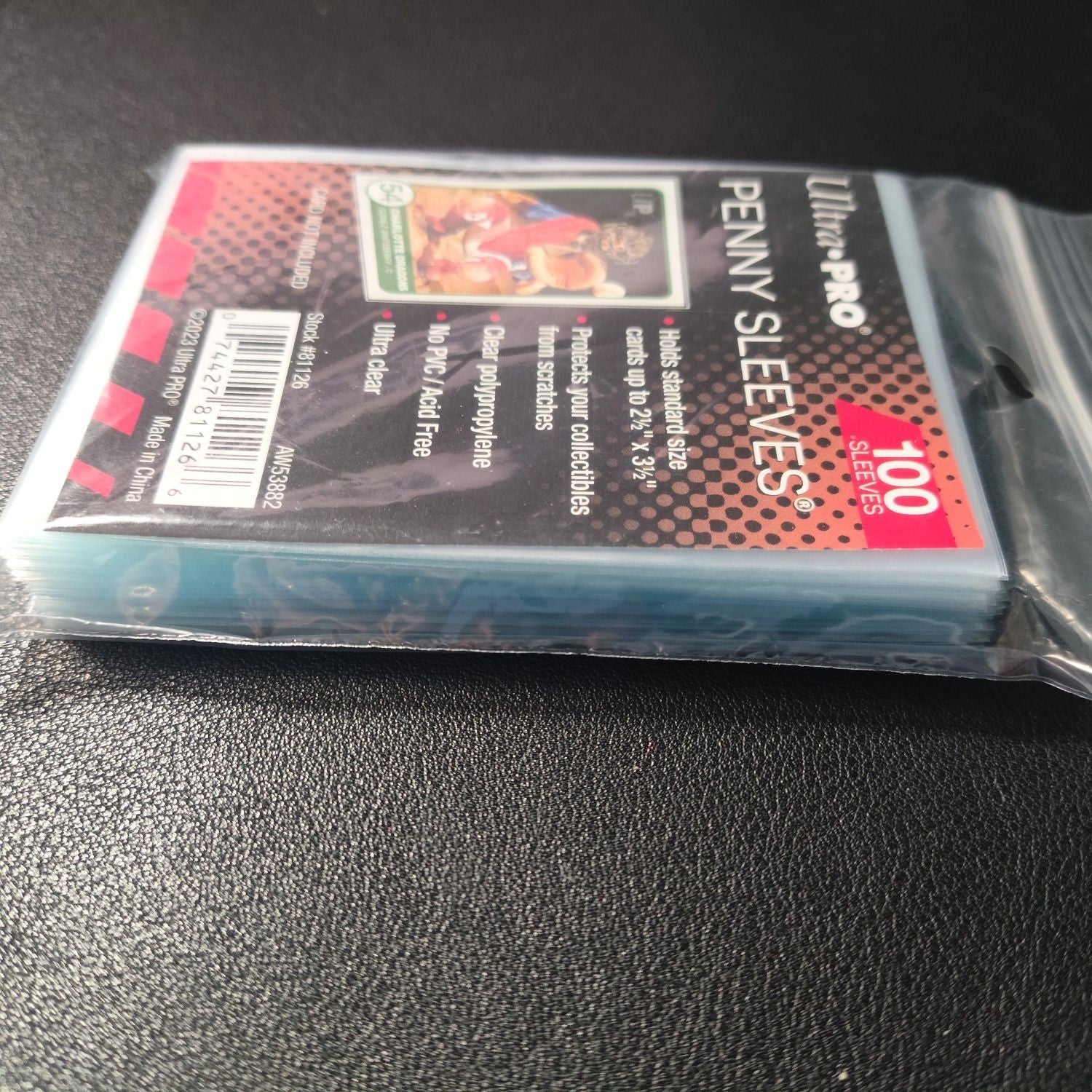 Ultra Pro Toploaders & Sleeve Bundle Clear 25x Top Loaders, 100x Penny Sleeves