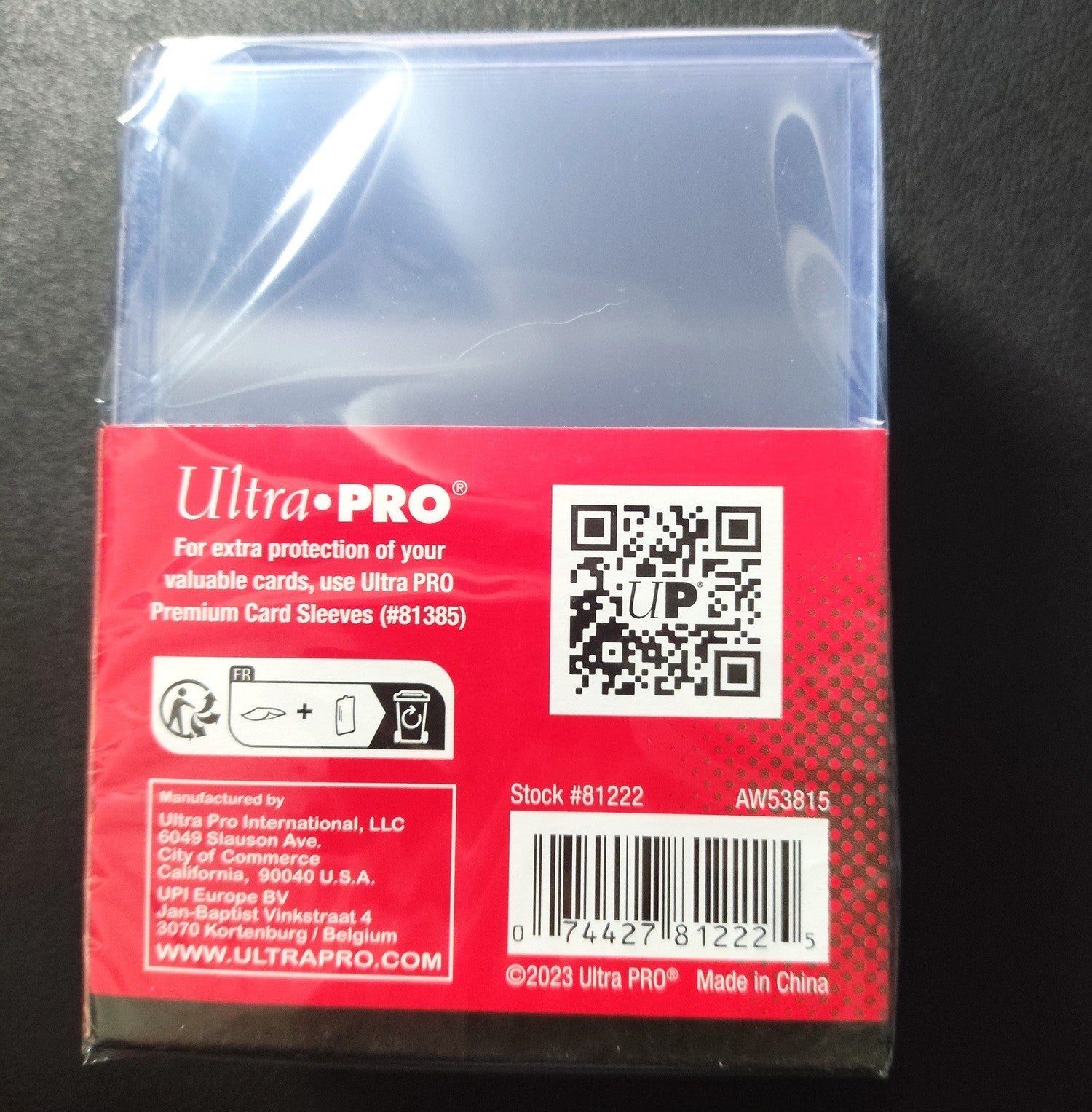 ULTRA PRO 150 Toploaders 3x4 Clear Sleeves Top Loaders Trading Card Protectors