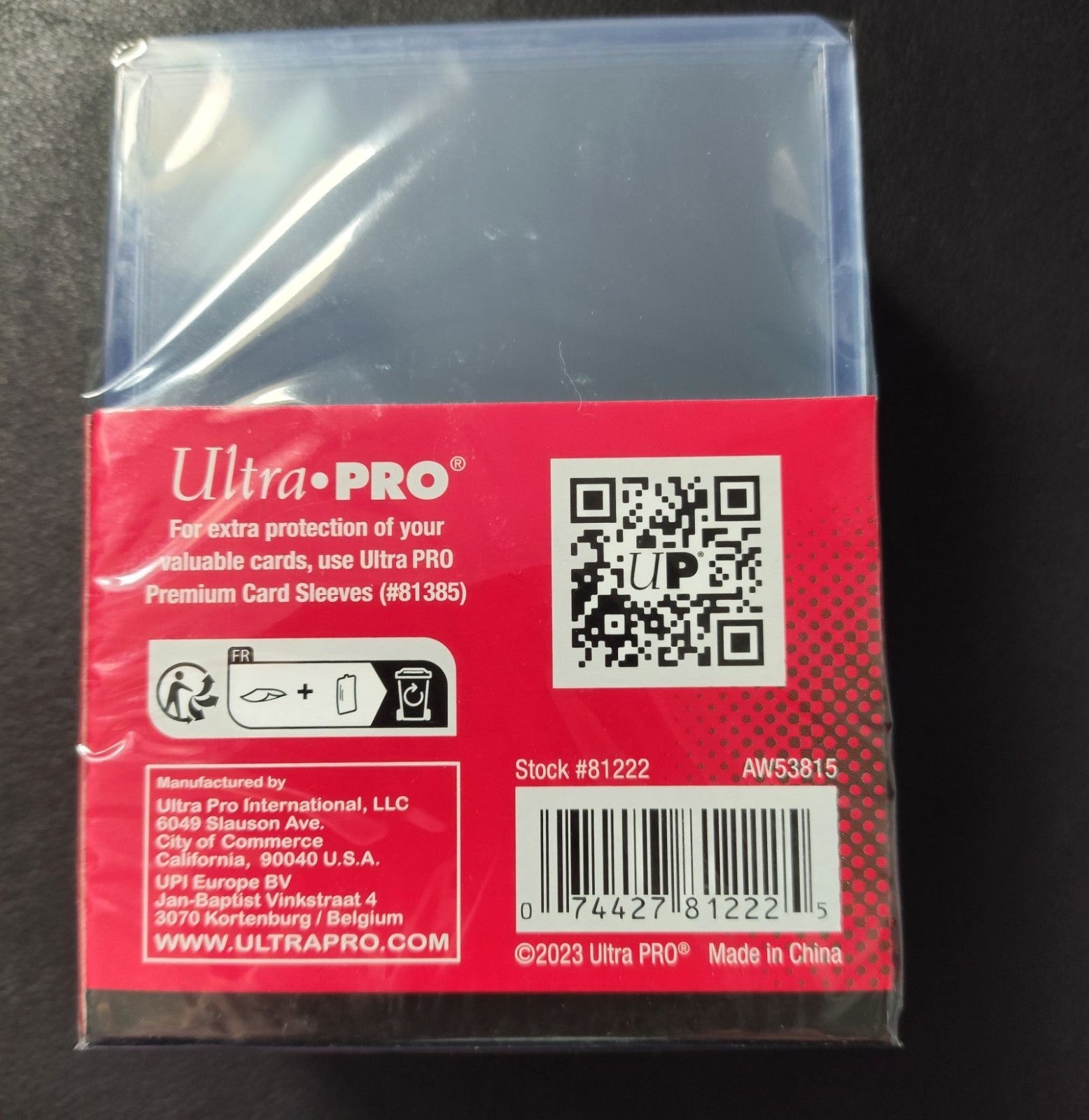 Ultra Pro Regular Toploaders Clear Rigid  3 x 4 Inch Top loaders 25 Pack Sealed